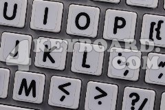Mac English Large Lettering stickers