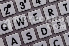 Mac English Large Lettering stickers