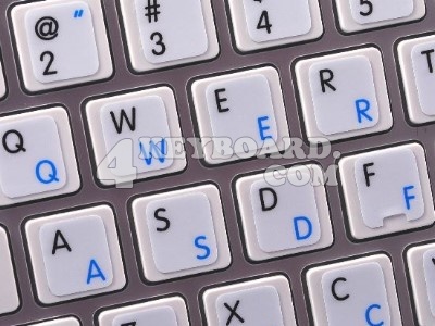 Mac English - Croatian/Slovenian Keyboard sticker