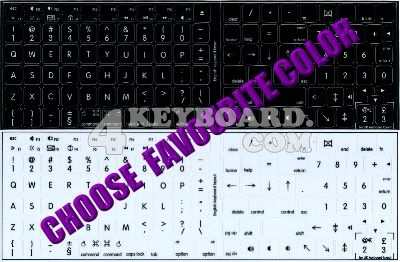 Click to enlarge Mac English (for desktop) stickers
