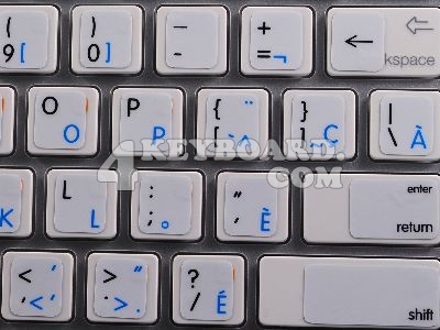 Mac French Canadian - English Keyboard sticker