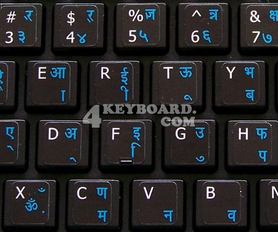 Mac English Hindi sticker