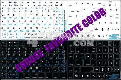 Click to enlarge Mac English Hungarian stickers