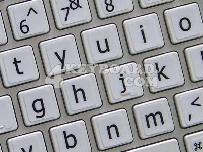 Mac English Large Lettering stickers