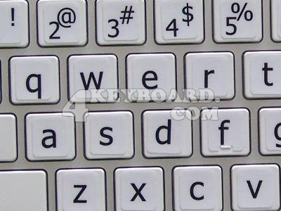 Mac English Large Lettering stickers