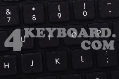 Mac English (for laptop) Keyboard sticker