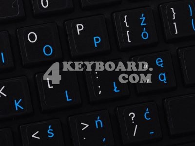 Mac Polish English Keyboard sticker