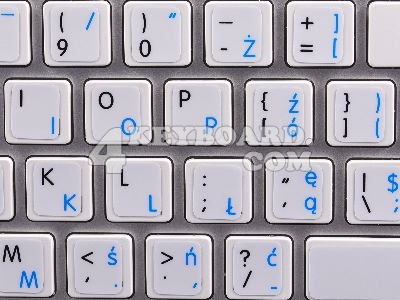 Mac Polish English Keyboard sticker