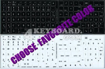 Click to enlarge Mac French Canadian stickers