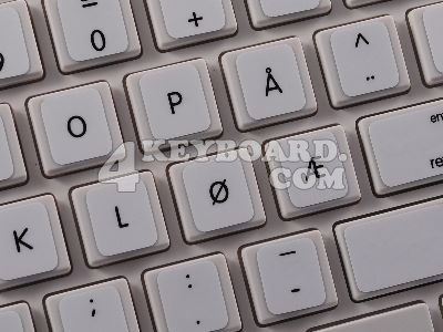 Mac Norwegian Keyboard sticker