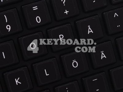 Mac Swedish Finnish Keyboard sticker