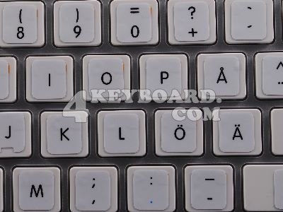 Mac Swedish Finnish Keyboard sticker