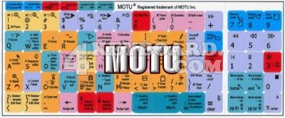 Click to enlarge Motu keyboard stickers