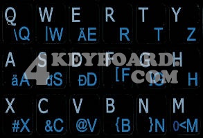 Hungarian Keyboard sticker