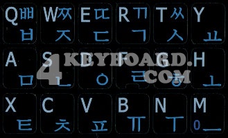 Korean Keyboard sticker