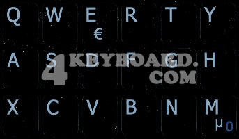 Norwegian Keyboard sticker
