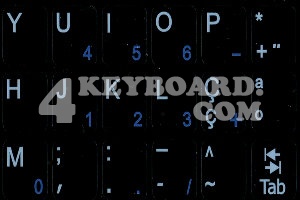 Portuguese Keyboard sticker