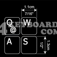 Spanish Keyboard sticker