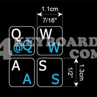 Spanish Keyboard sticker
