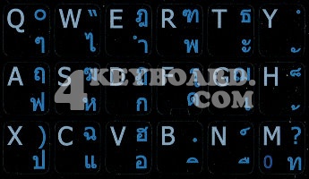 Thai Kadmanee Keyboard sticker