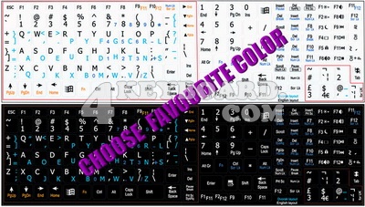 Dvorak Keyboard sticker