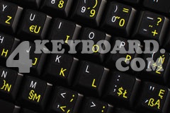 Polish Keyboard sticker