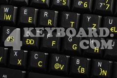 Polish Keyboard sticker