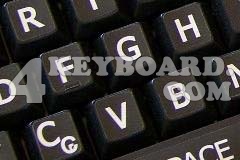 Portuguese Brazilian Large Lettering Upper case keyboard sticker