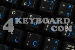 Portuguese Keyboard sticker