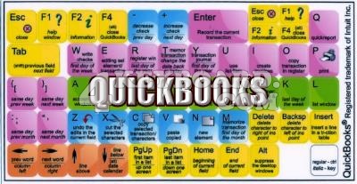 Click to enlarge QuickBooks keyboard stickers