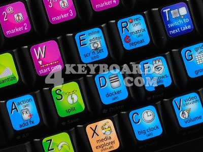 REAPER keyboard stickers