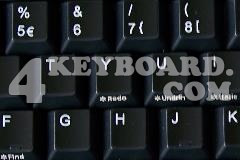 Danish Keyboard sticker