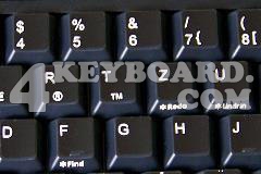 German Keyboard sticker