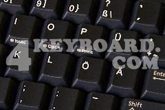 German Keyboard sticker
