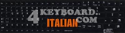 Italian Keyboard sticker
