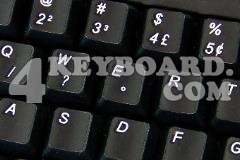 Portuguese Brazilian Keyboard sticker
