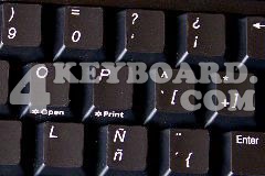 Spanish (Traditional) Keyboard sticker