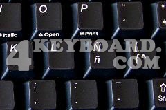 Spanish Latin American Keyboard sticker