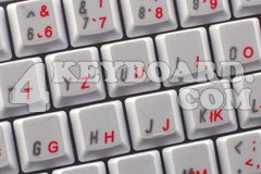 Romanian Keyboard sticker