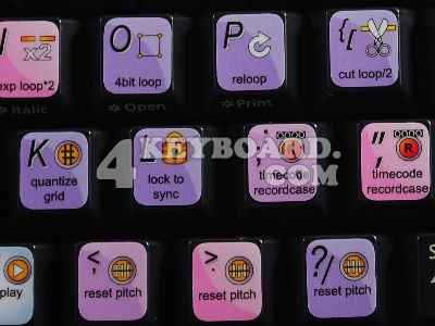 RPM keyboard stickers