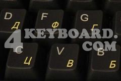 Serbian Keyboard sticker