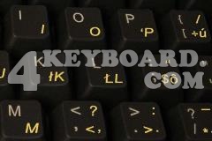 Slovakian keyboard sticker