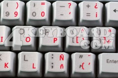 Spanish keyboard sticker