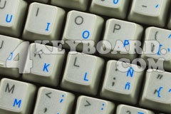 Spanish Keyboard sticker
