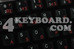 Spanish Keyboard sticker