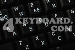 Spanish Keyboard sticker