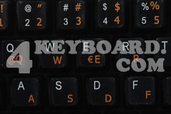 Spanish Keyboard sticker