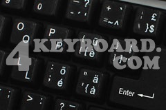 Swiss keyboard sticker