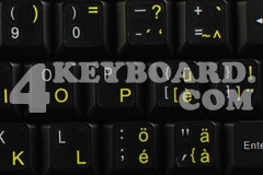 Swiss Keyboard sticker