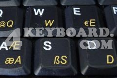 Turkish Q Keyboard sticker